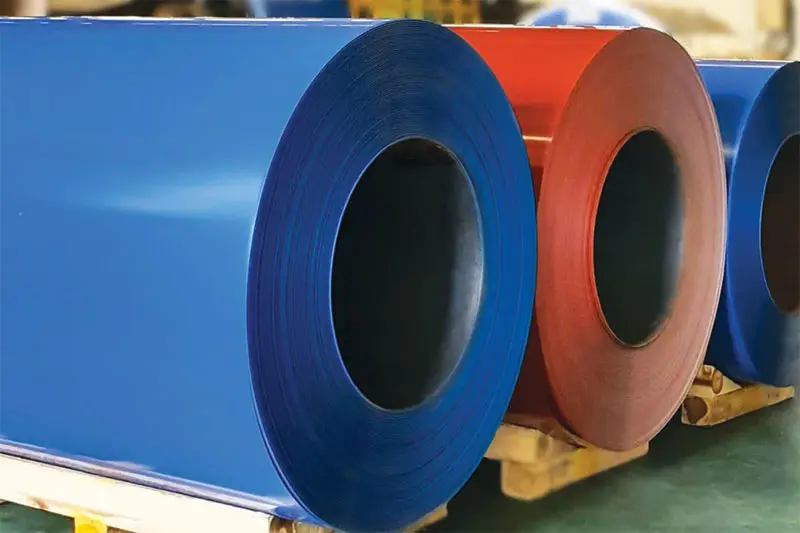 Apa itu kumparan baja berlapis warna?